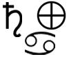 Saturn, Earth, Cancer