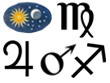 Sun, Moon, Virgo, Jupiter, Mars, Sagitarius